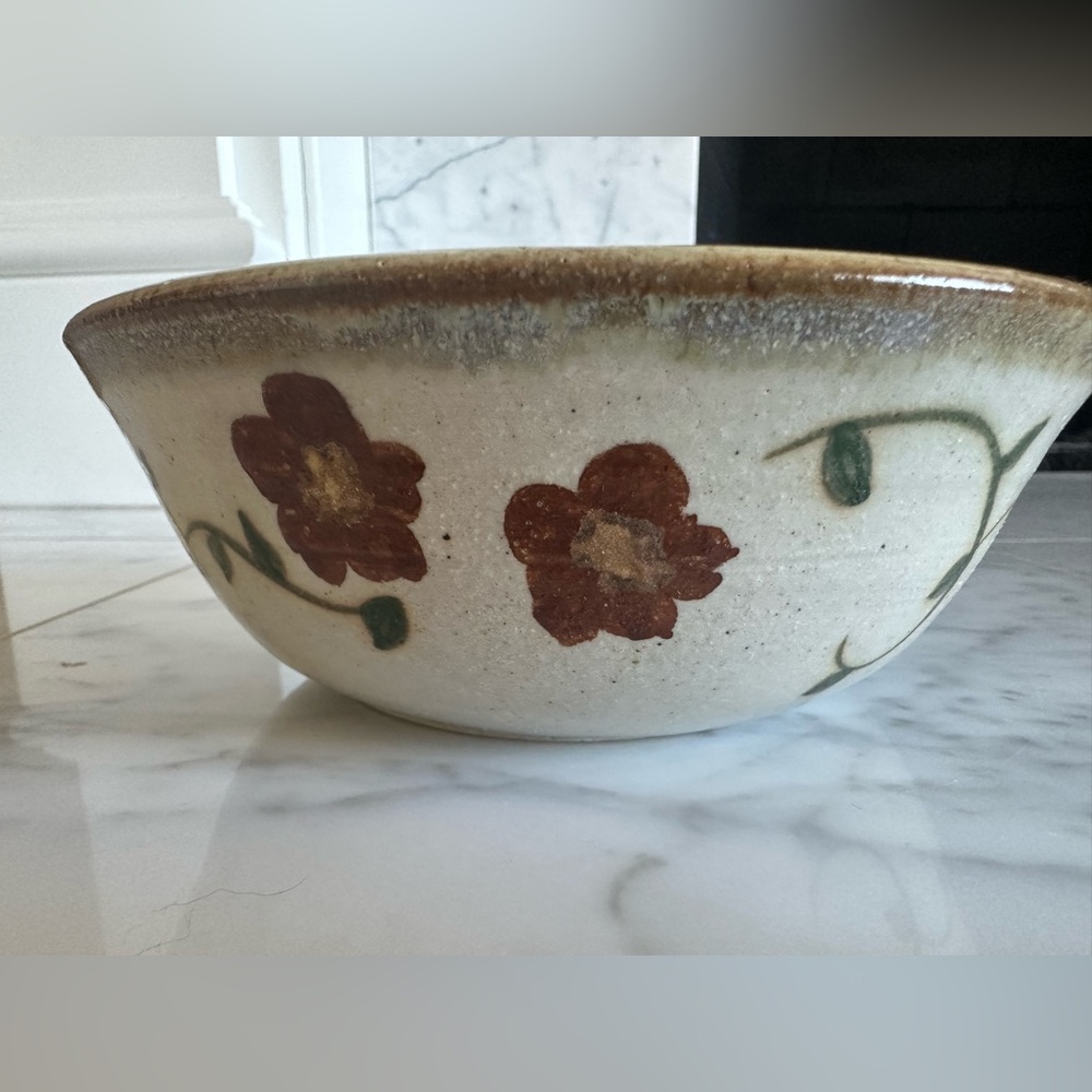 🍁 Vintage Pottery Bowl 🍂